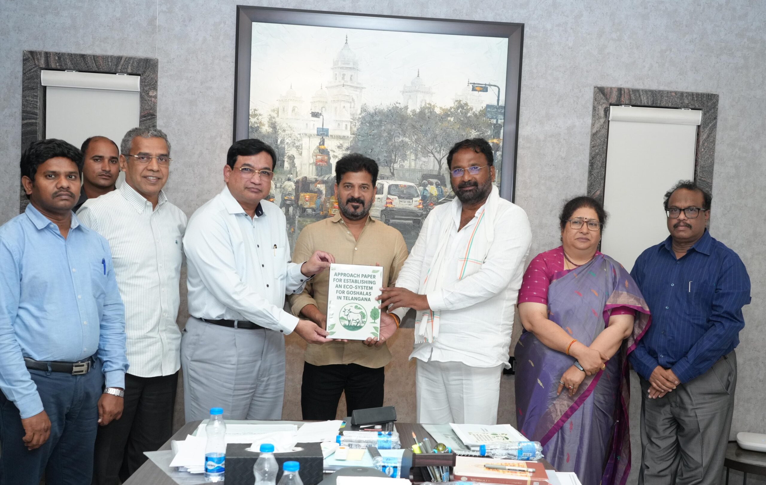 cm revanth reddy on cow protection