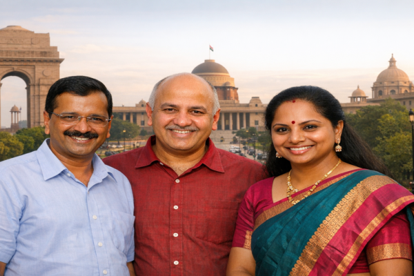 kejriwal sisodia kavitha